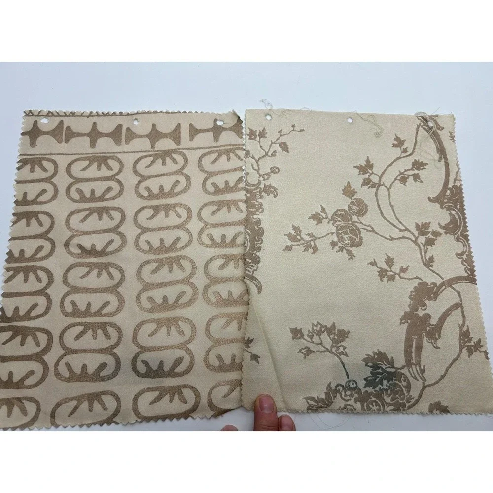 Vtg Six Rare FORTUNY Sample Pieces - Stunning Hard to Find Patterns & Colors